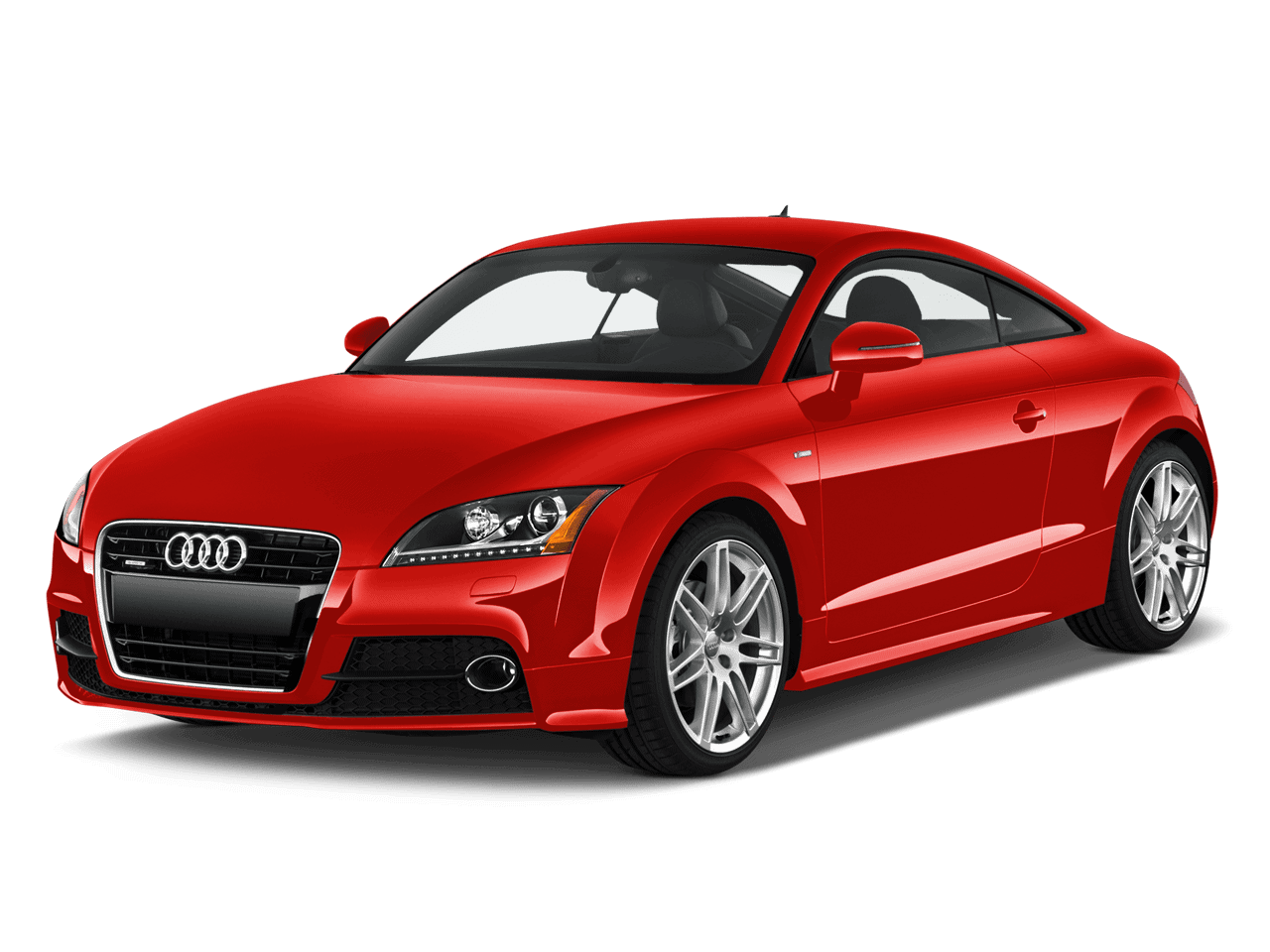 Red Audi Car
